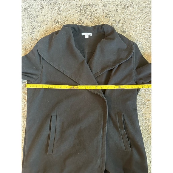 Standard James Perse Twill Moto Jacket Black Sz. 3(JP) Large - Picture 7 of 10